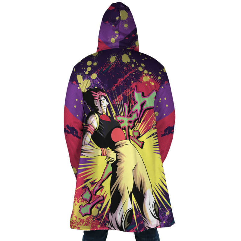 Hisoka Schwing Meme Hunter X Hunter Dream Cloak Coat - Image 5