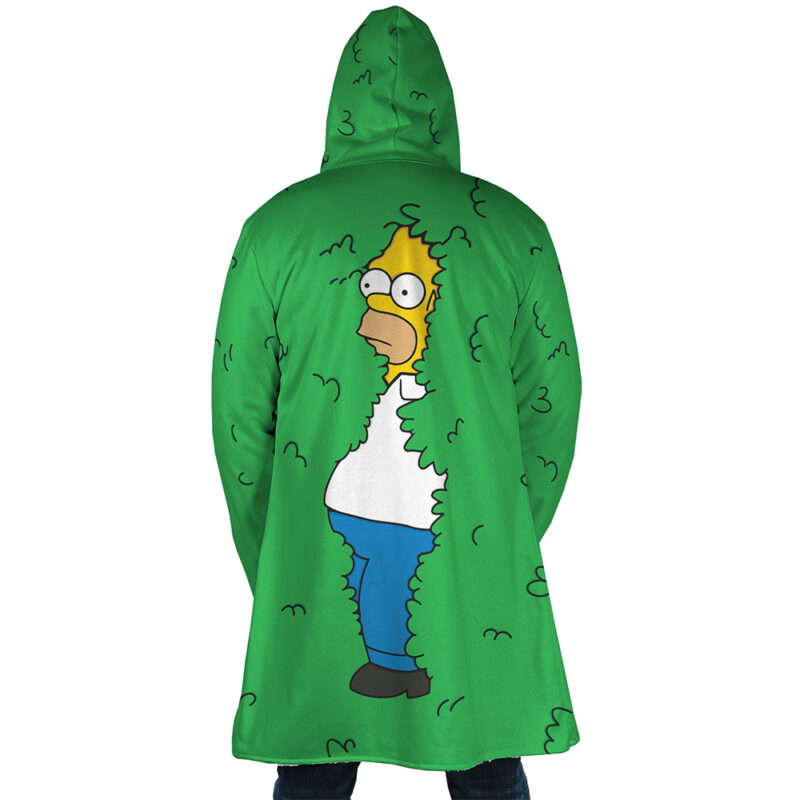 Homer Bush Meme The Simpsons Dream Cloak Coat - Image 6