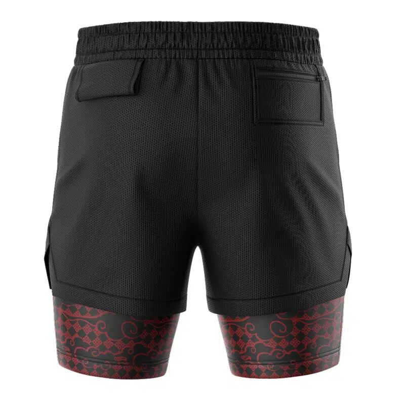Inuyasha Kagome Sesshomaru 2-in-1 Performance Shorts - Image 4