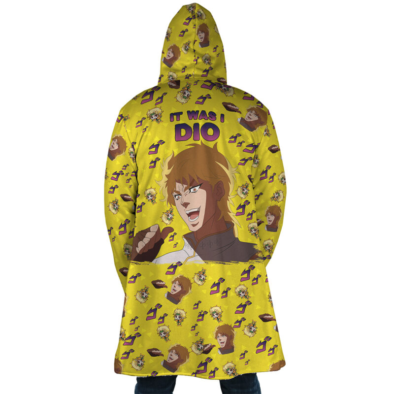 It Was Me Dio Jojo's Bizarre Adventure Dream Cloak Coat - Image 6