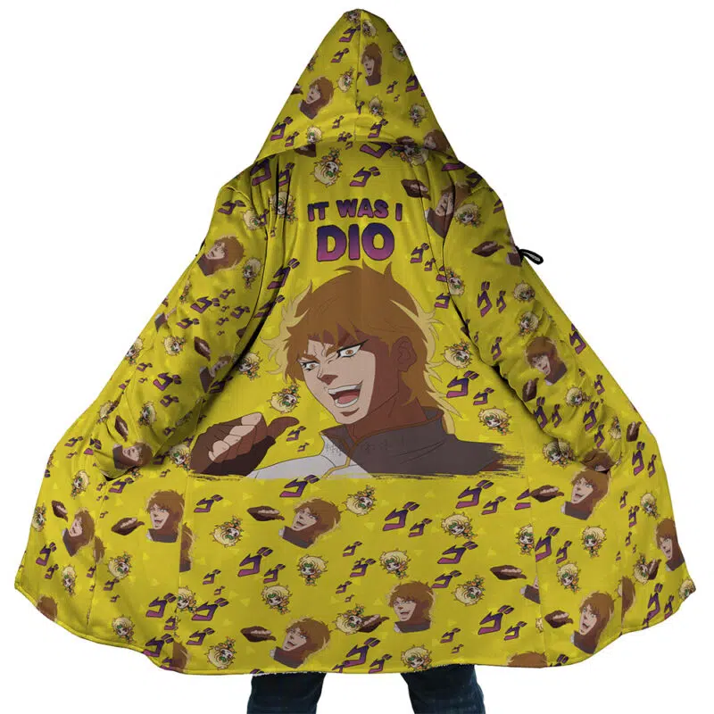 It Was Me Dio Jojo's Bizarre Adventure Dream Cloak Coat