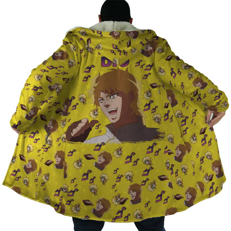 It Was Me Dio Jojo's Bizarre Adventure Dream Cloak Coat - Image 2
