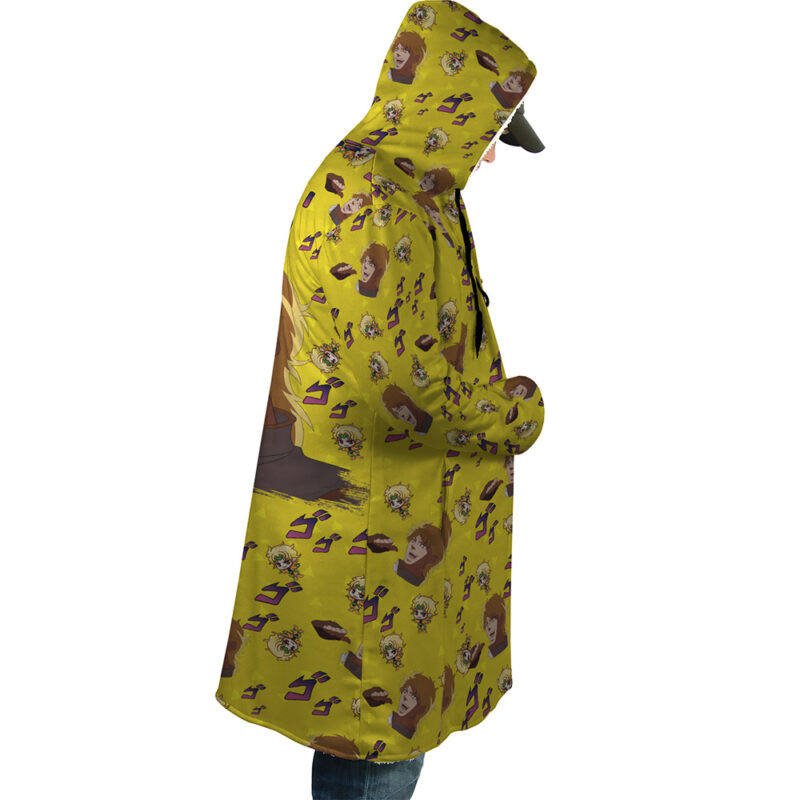 It Was Me Dio Jojo's Bizarre Adventure Dream Cloak Coat - Image 4