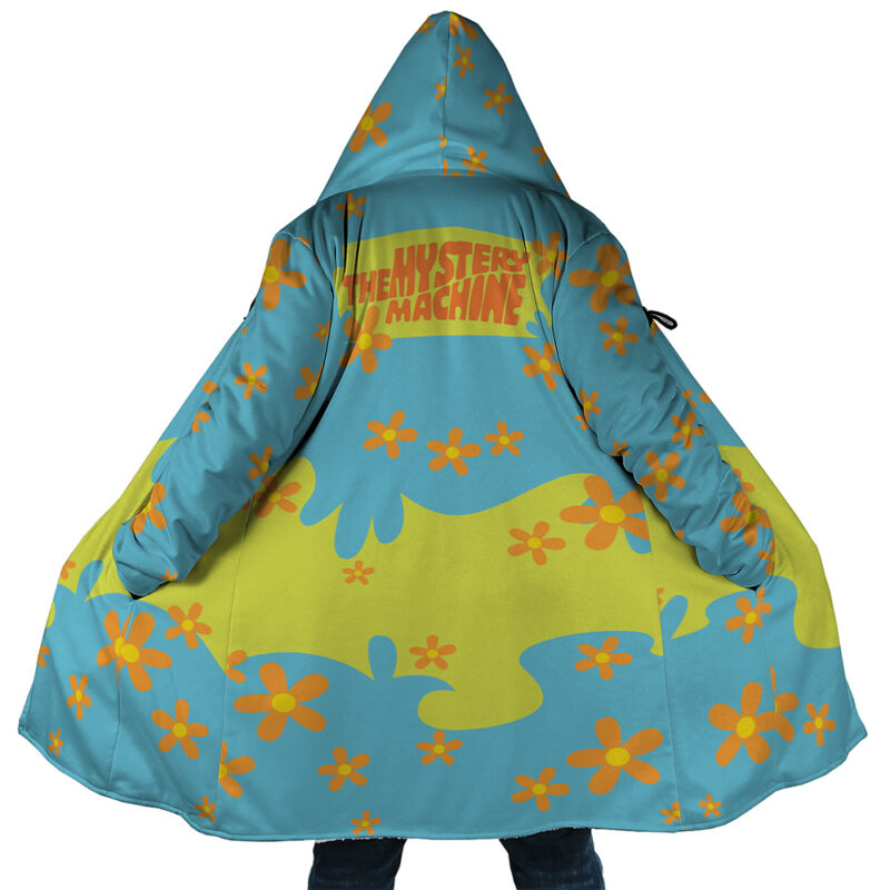 Mystery Machine Pattern Scooby Doo Dream Cloak Coat