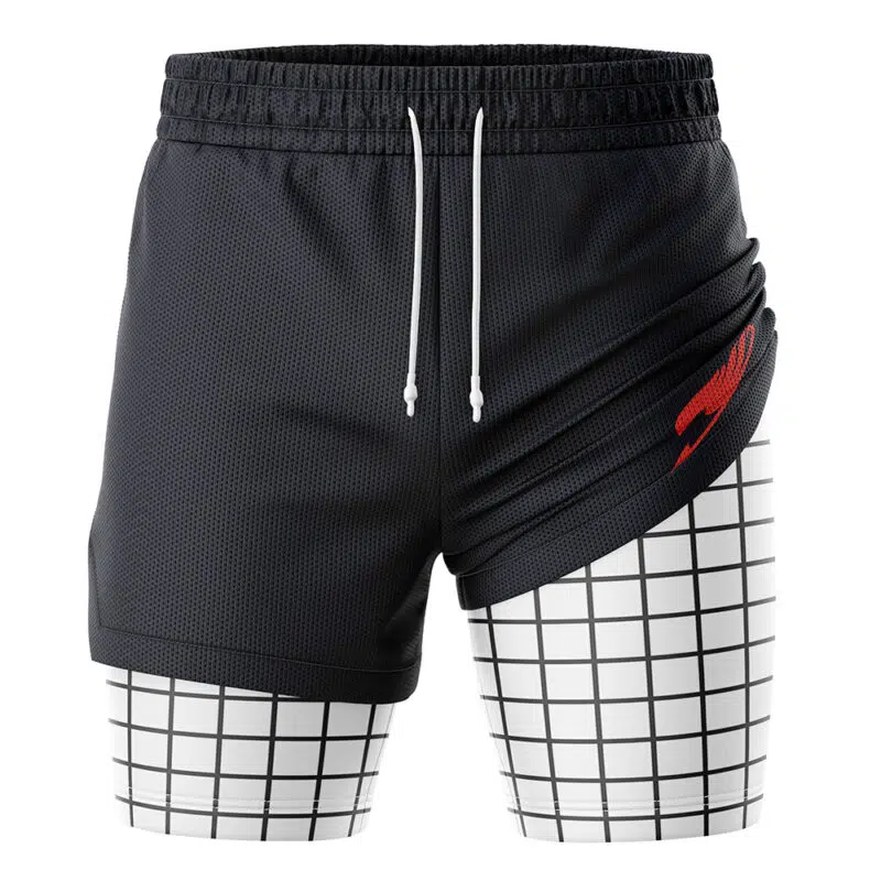 Natsu Fairy Tail 2-in-1 Performance Shorts - Image 3