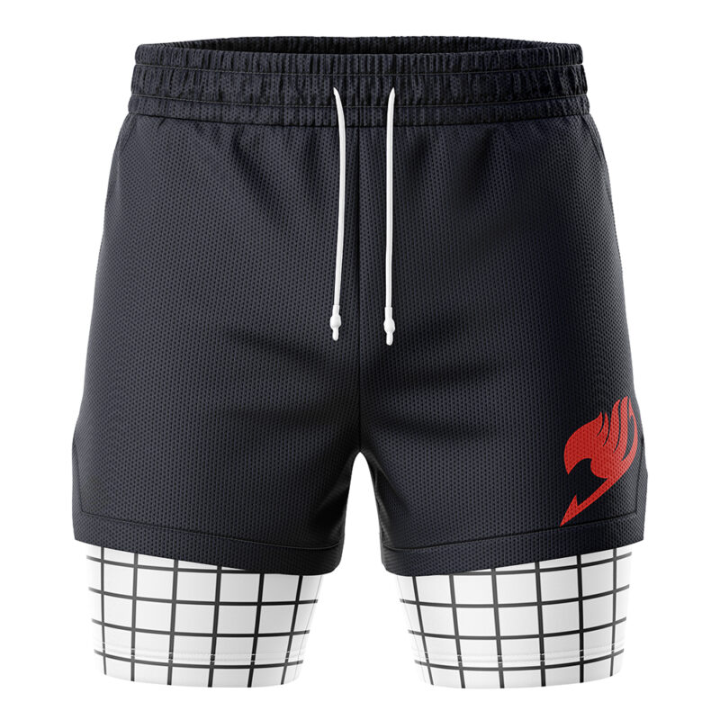Natsu Fairy Tail 2-in-1 Performance Shorts - Image 2