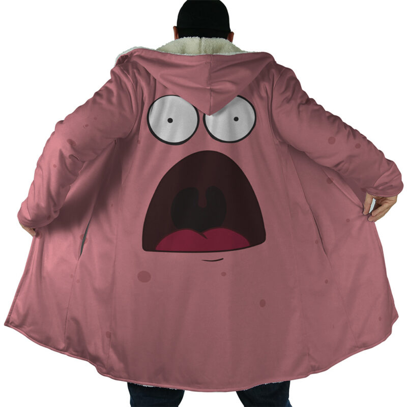 Patrick Face Spongebob Squarepants Dream Cloak Coat - Image 2