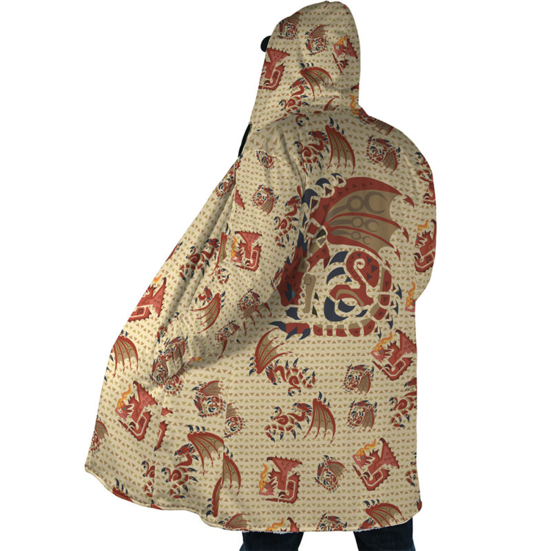 Rathalos Monster Hunter Dream Cloak Coat - Image 5