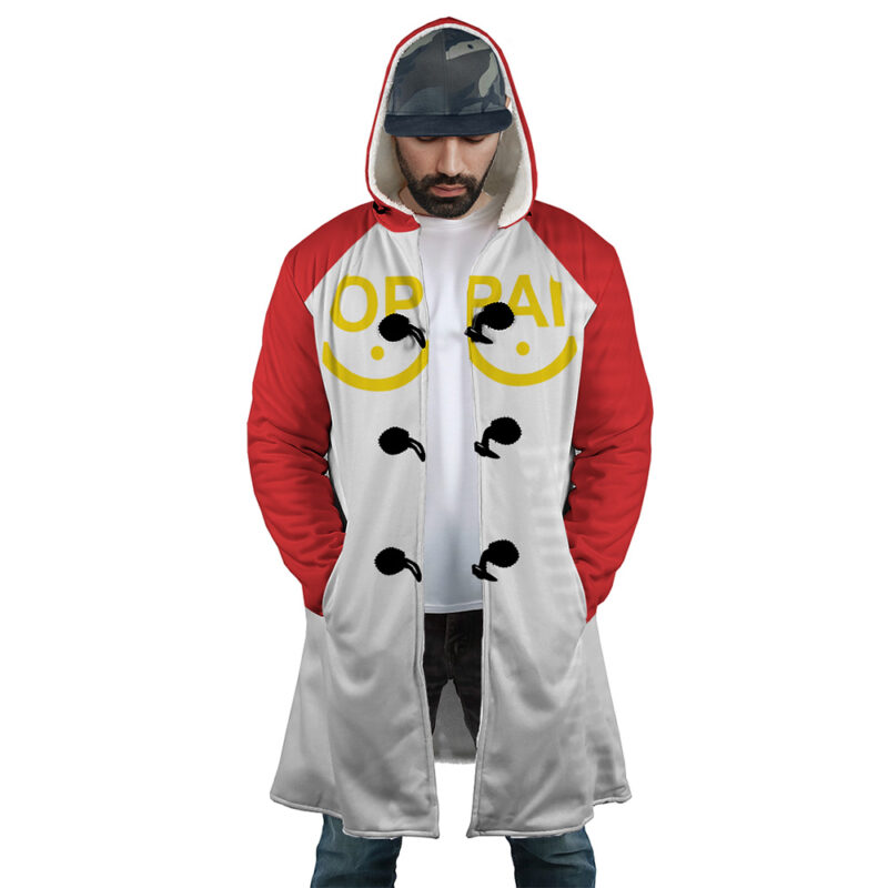 Saitama Oppai One Punch Man Dream Cloak Coat