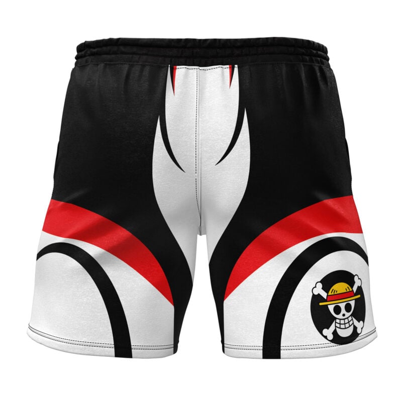 Straw Hat One Piece Gym Shorts - Image 2