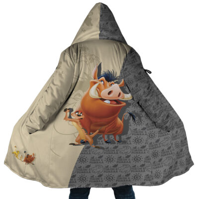 Timon and Pumbaa Lion King Dream Cloak Coats