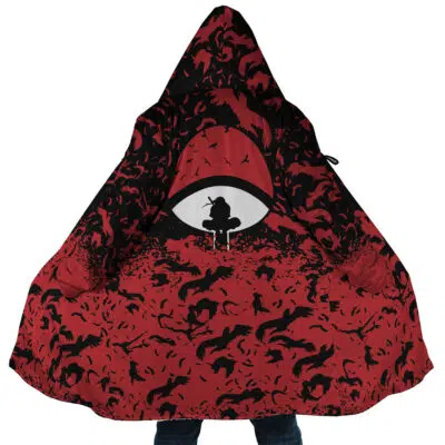 Uchiha Symbol Itachi Shippuden Dream Cloak Coat