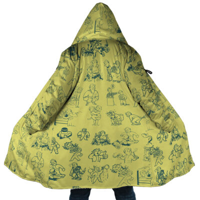 Vault Boy Fallout Dream Cloak Coat