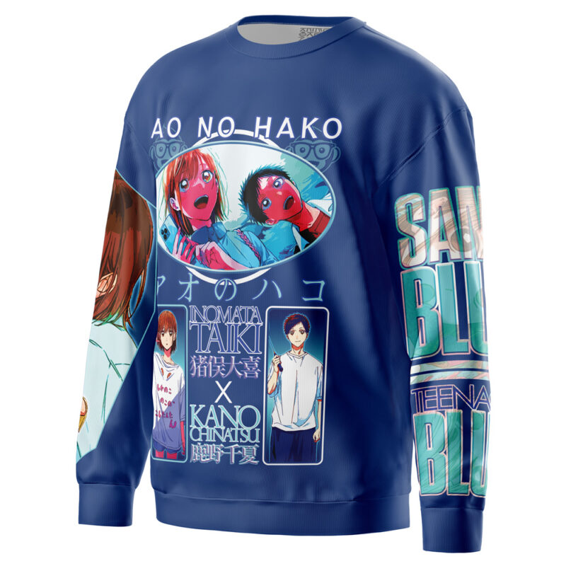 Blue Box Streetwear Sweatshirt - Image 3