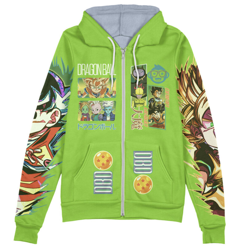 Dragon Ball Daima Streetwear Zip Hoodie Jacket - Image 2