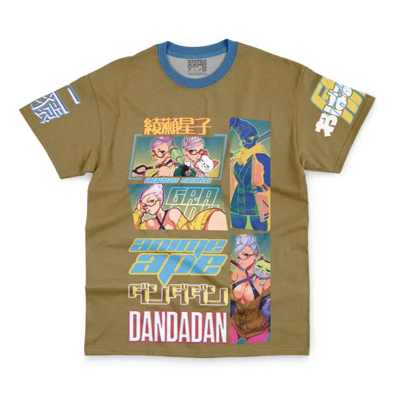 Ayase Seiko Dandadan Streetwear T-Shirt - Image 4
