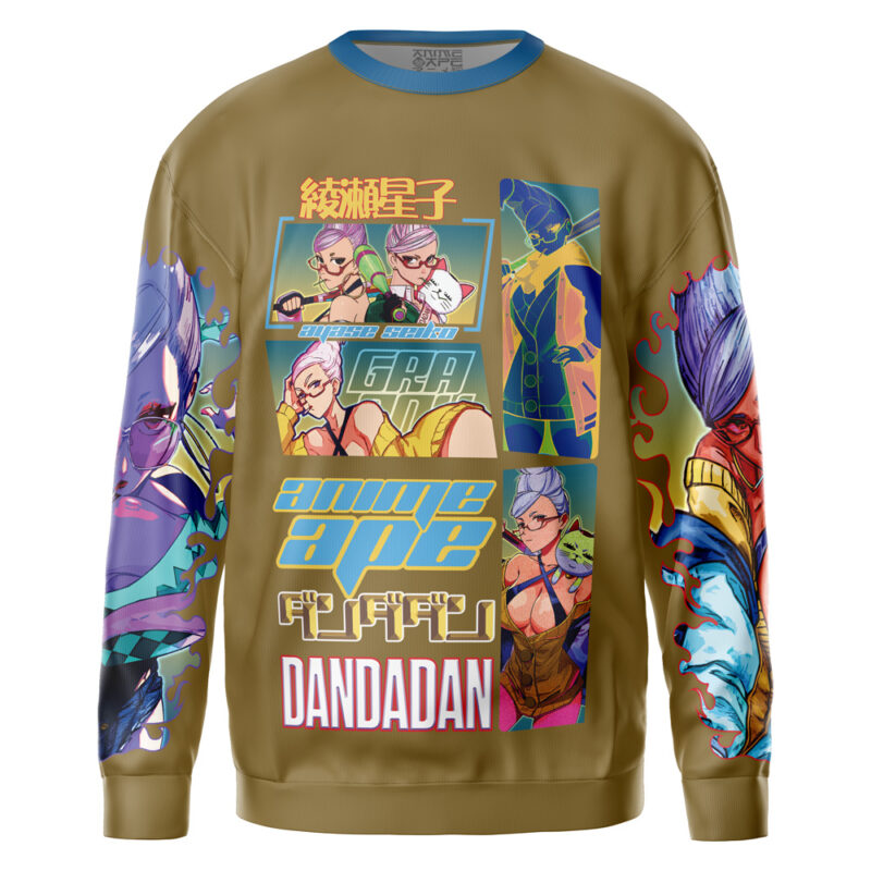 Ayase Seiko Dandadan Streetwear Sweatshirt - Image 2