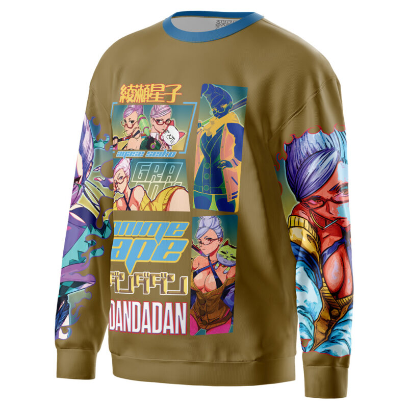 Ayase Seiko Dandadan Streetwear Sweatshirt - Image 3
