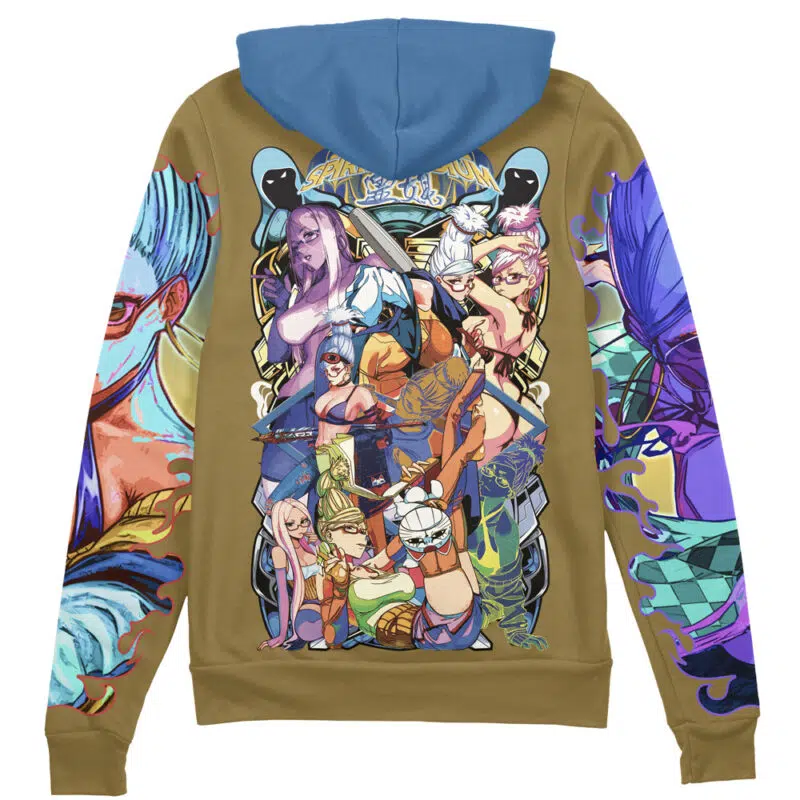 Ayase Seiko Dandadan Streetwear Zip Hoodie Jacket