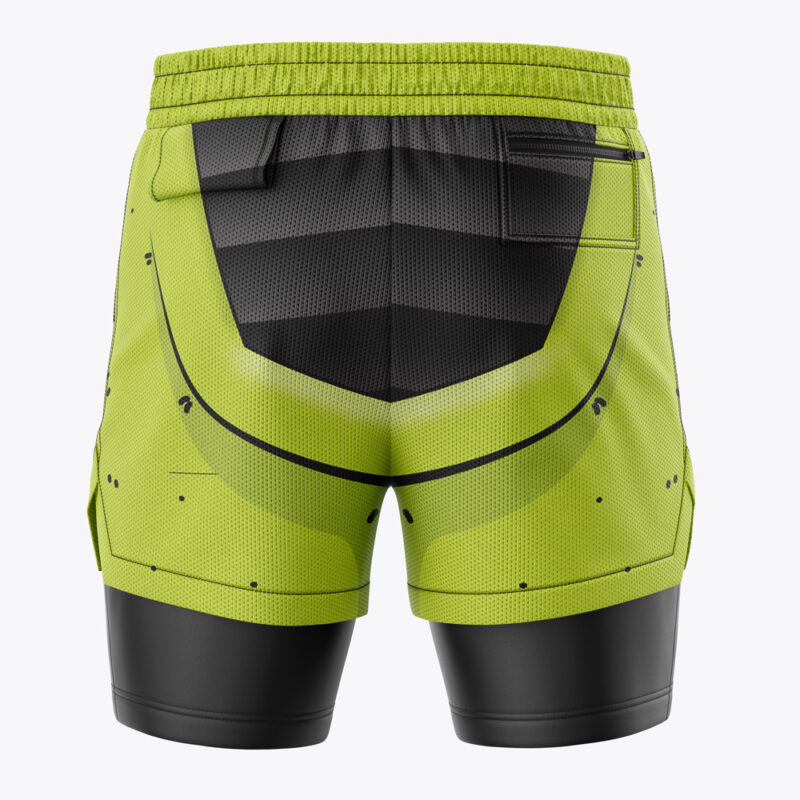 Android 16 DBZ 2-in-1 Performance Shorts - Image 4