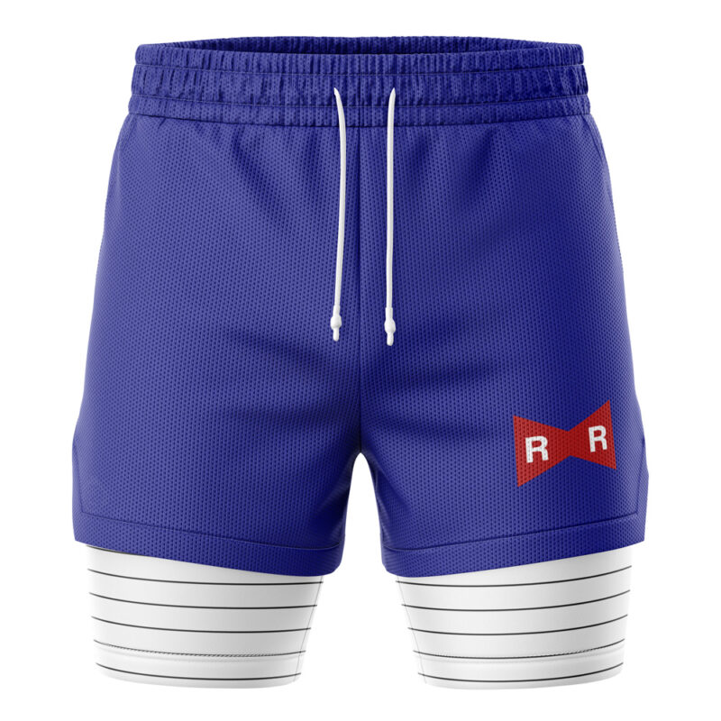 Android 18 DBZ 2-in-1 Performance Shorts - Image 2