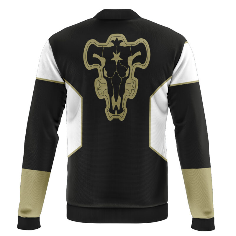 Asta Black Bulls Black Clover Bomber Jacket