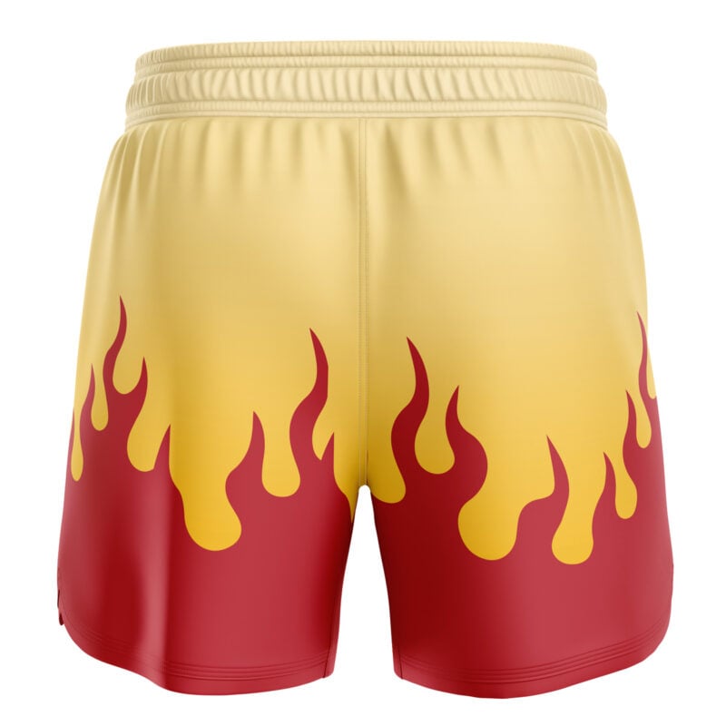 Kyojuro Rengoku Demon Slayer BBJ MMA Fight Shorts - Image 2