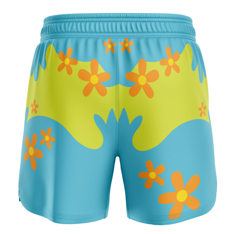 Mystery Machine Pattern Scooby Doo BBJ MMA Fight Shorts - Image 2