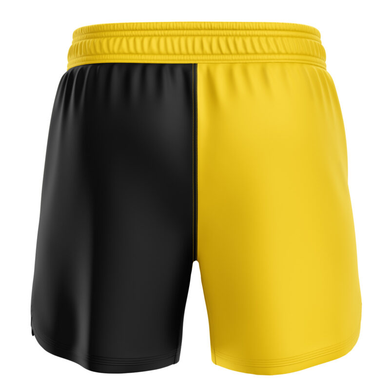Hufflepuff V2 Harry Potter BBJ MMA Fight Shorts - Image 2
