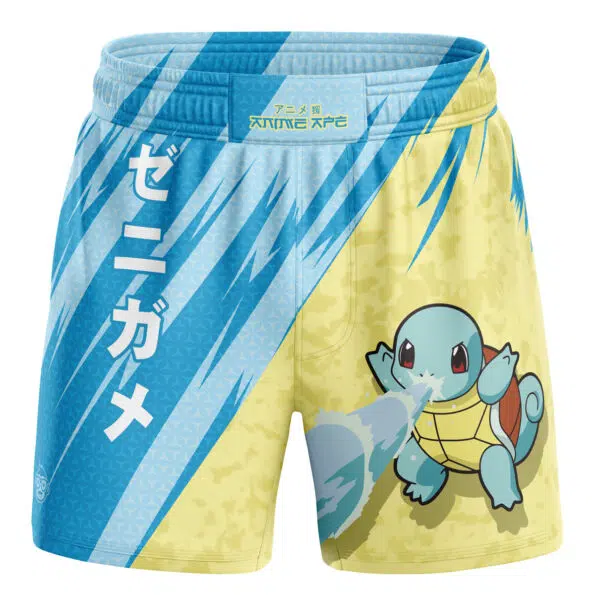 Squirtle Attack Pokemon BBJ MMA Fight Shorts