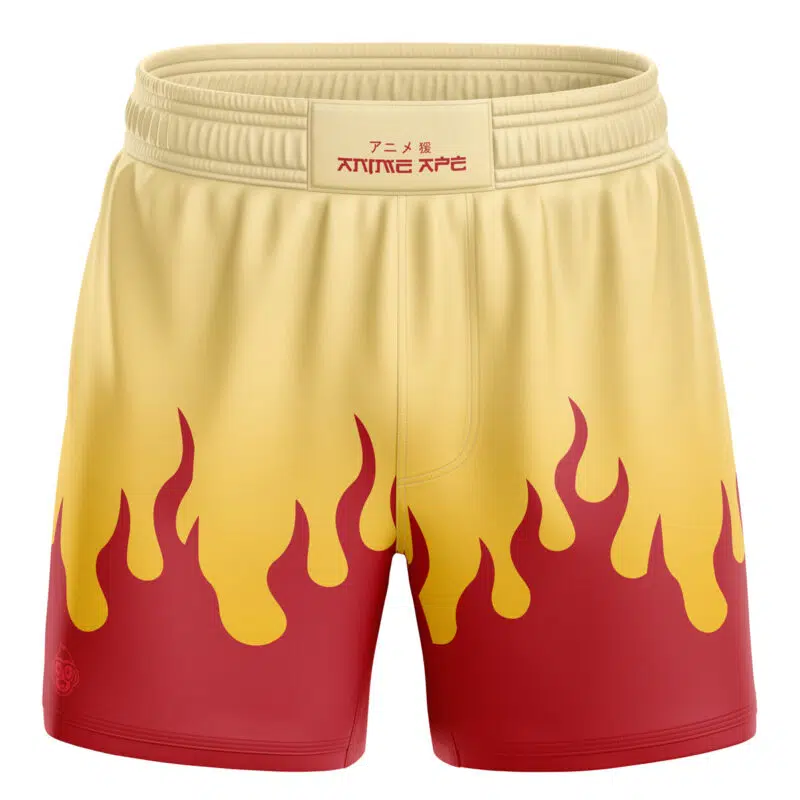 Kyojuro Regoku Demon Slayer BBJ MMA Fight Shorts