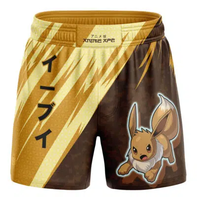 Eevee Attack Pokemon BBJ MMA Fight Shorts