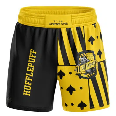 Hufflepuff V2 Harry Potter BBJ MMA Fight Shorts