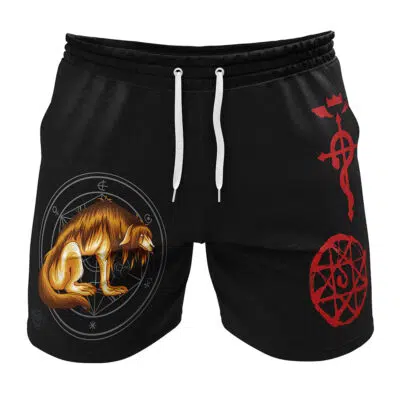 Central City Chimera Fullmetal Alchemist Gym Shorts