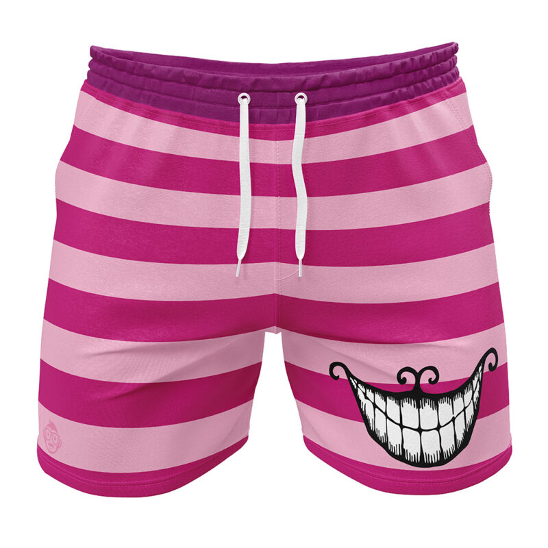Cheshire Cat Alice in Wonderland Gym Shorts
