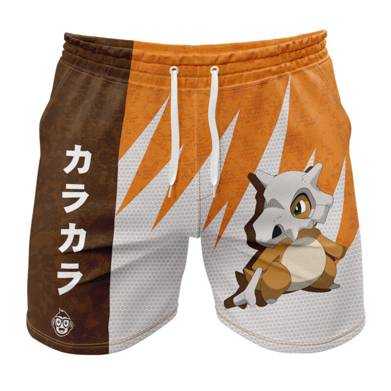 Cubone Classic Pokemon Gym Shorts