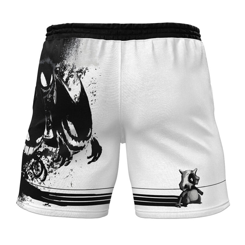 Cubone and the Ghosts Pokemon Gym Shorts - Image 2