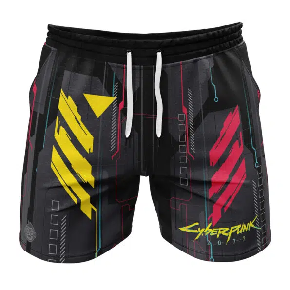 Cyberpunk 2077 Gym Shorts