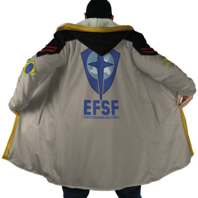 Earth Federation Space Force Gundam Dream Cloak Coat