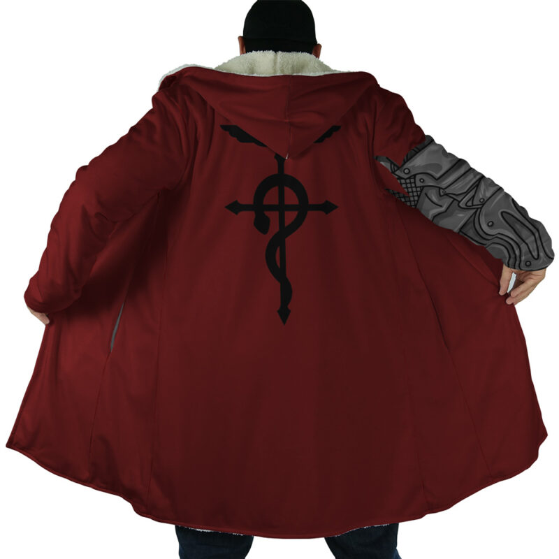 Edward Elric Automail Fullmetal Alchemist Dream Cloak Coat - Image 6