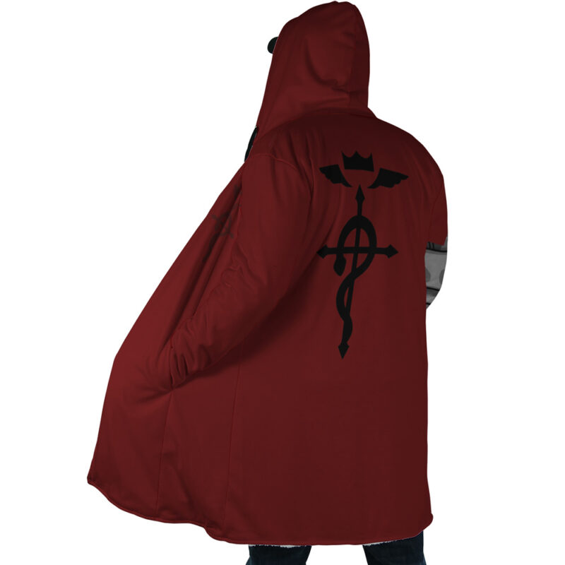 Edward Elric Automail Fullmetal Alchemist Dream Cloak Coat - Image 4