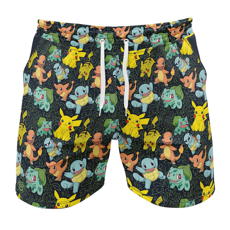 First Partner Pokemon Gym Shorts
