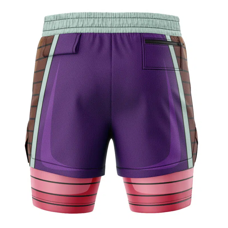 Frieza First Form DBZ 2-in-1 Performance Shorts - Image 4