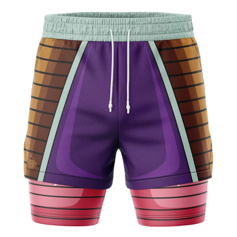 Frieza First Form DBZ 2-in-1 Performance Shorts - Image 2