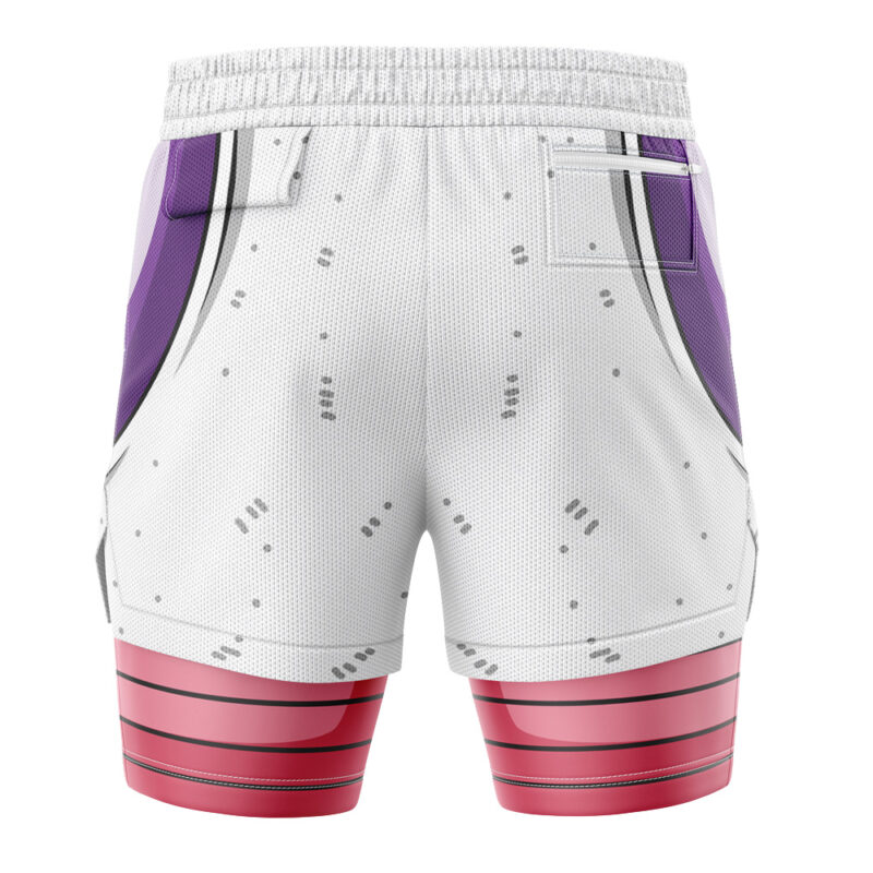 Frieza Second Form DBZ 2-in-1 Performance Shorts - Image 4