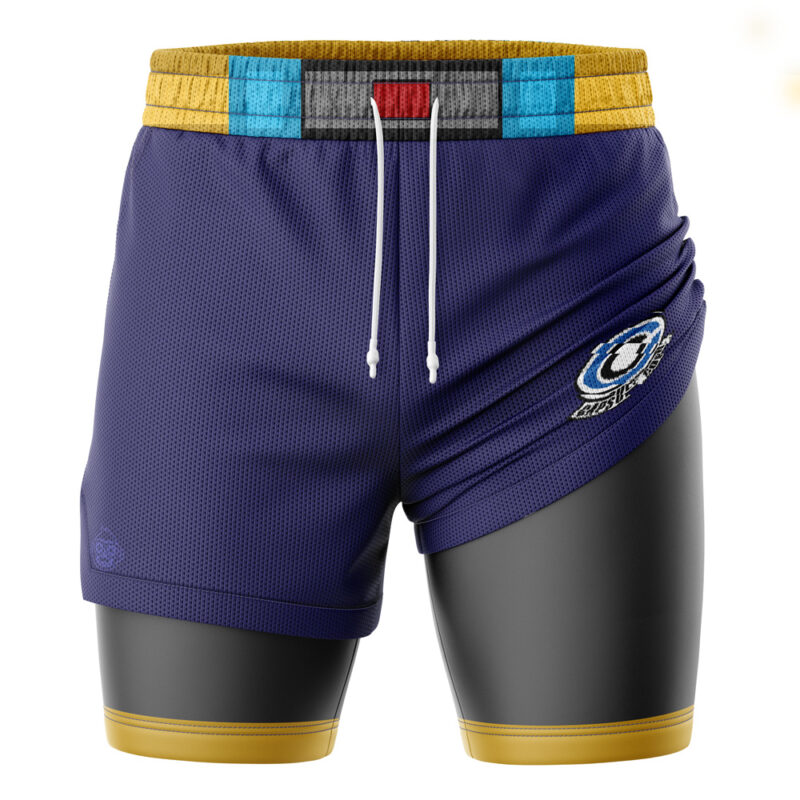 Future Trunks DBZ 2-in-1 Performance Shorts - Image 3