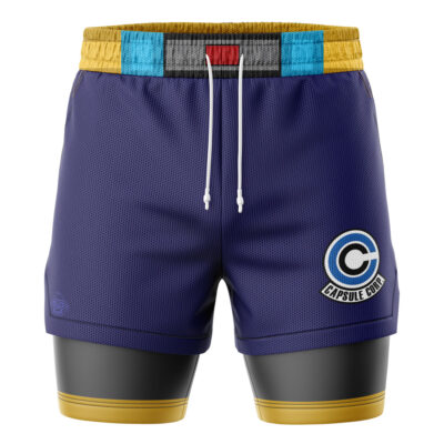 Future Trunks DBZ 2-in-1 Performance Shorts