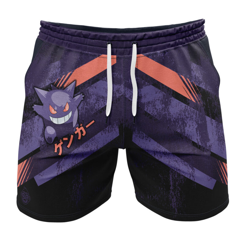 Gengar V1 Pokemon Gym Shorts