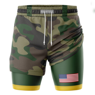 Guile Street Fighter 2-in-1 Performance Shorts