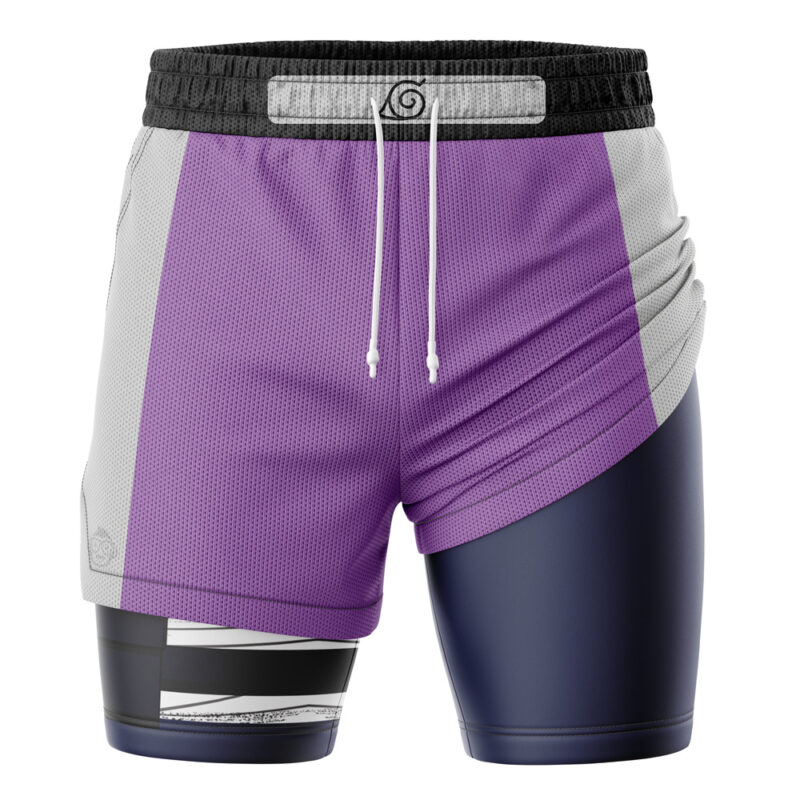 Hinata Hyuga Shippuden 2-in-1 Performance Shorts - Image 3